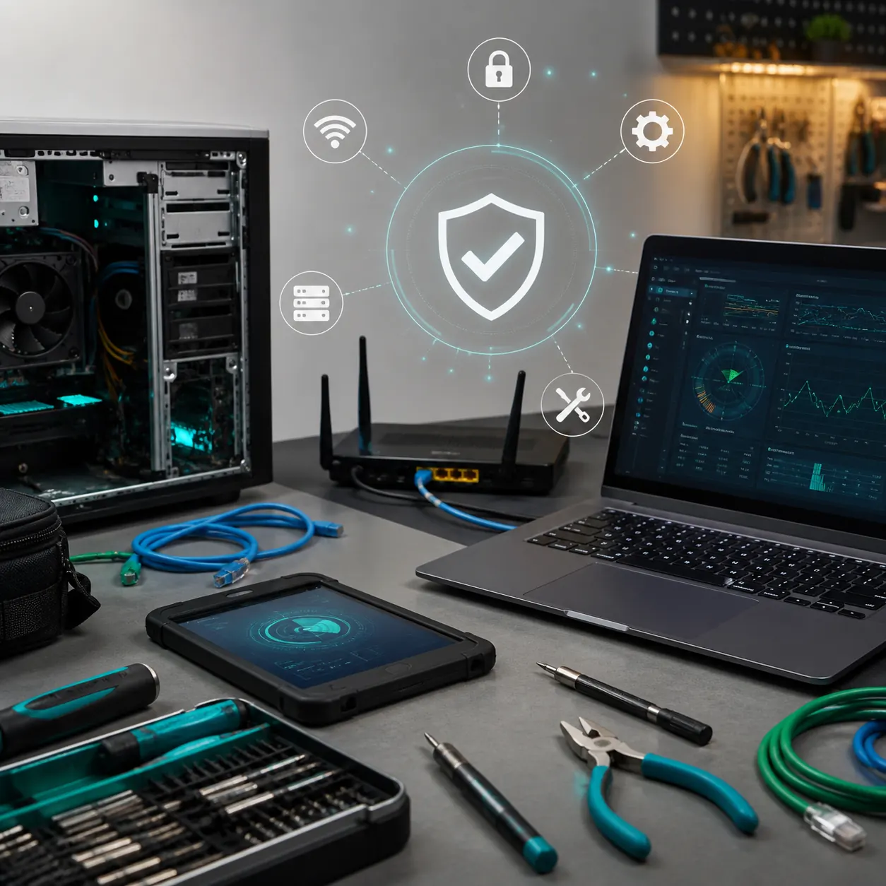 Revisión, mantenimiento y seguridad informática